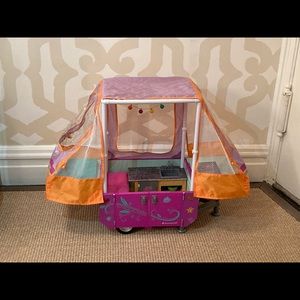 American Girl Camper with all accessories.